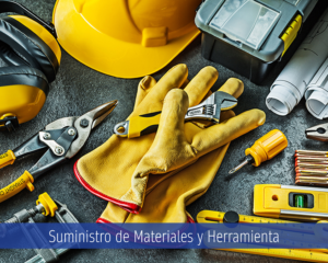 Suministro de Materiales y Herramienta